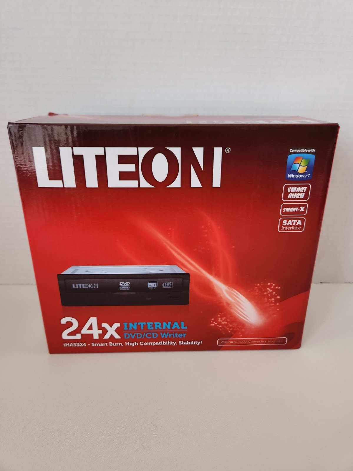 LITE-ON 24X INTERNAL DVD / CD WRITER SMART BURN HIGH COMPATIBILITY NEW SEALED
