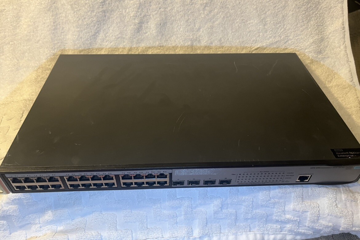 HPE OfficeConnect JG926A HPE 1920-24G-PoE+ Previously Owned