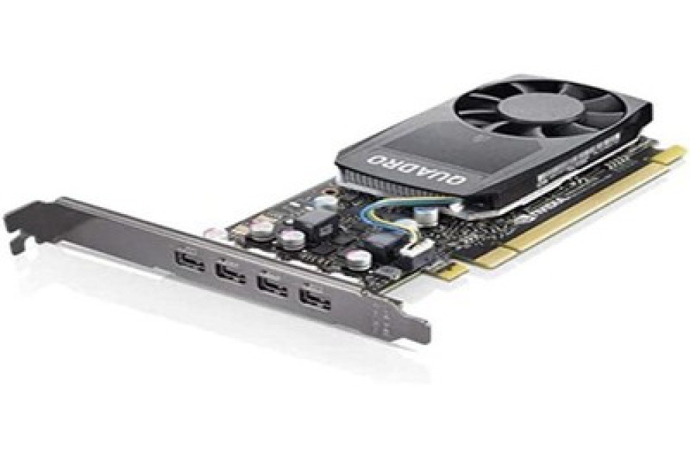 Dell/NVIDIA 73XT6 Quadro P620 2GB GDDR5 PCIe Graphics Card with 4 Mini DisplayPo