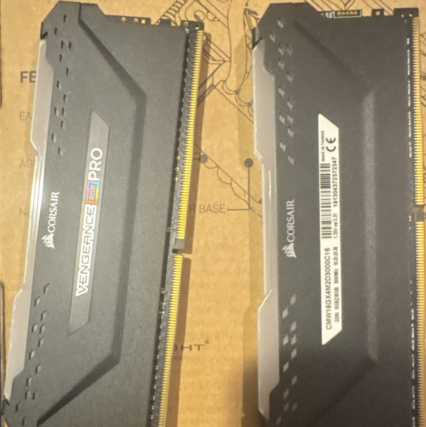 Corsair Vengeance RGB PRO DDR4 DIMM 16GB (2x8GB) 3000MHz Memory Modules
