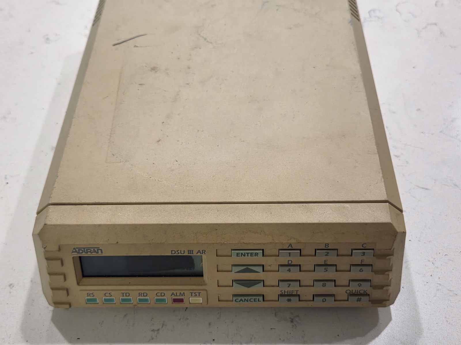 Vintage ADTRAN DSU III AR (Data Service Unit) is an all-rate DSU/CSU
