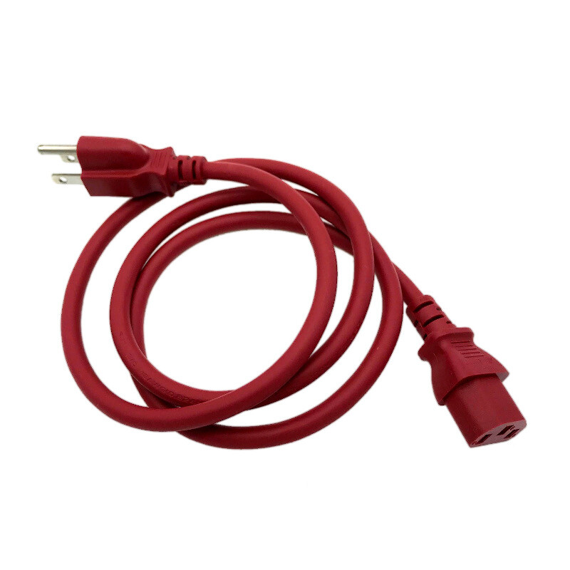 4 Ft Red Power Cable for TOSHIBA TV 26AV500U 32AV615DB 37AV50U 37AV500U 42AV500U