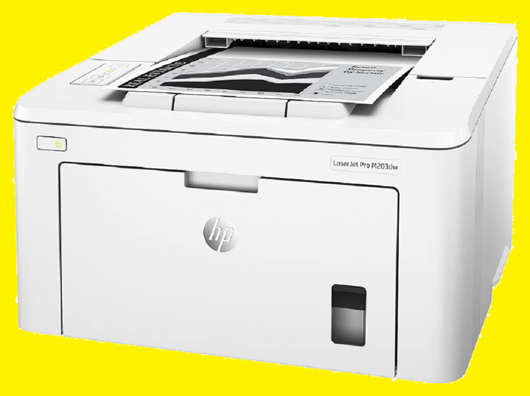 HP M203dw Printer G3Q47A Complete READY-to-PRINT ONLY 1,419 Pgs FAST SHIP