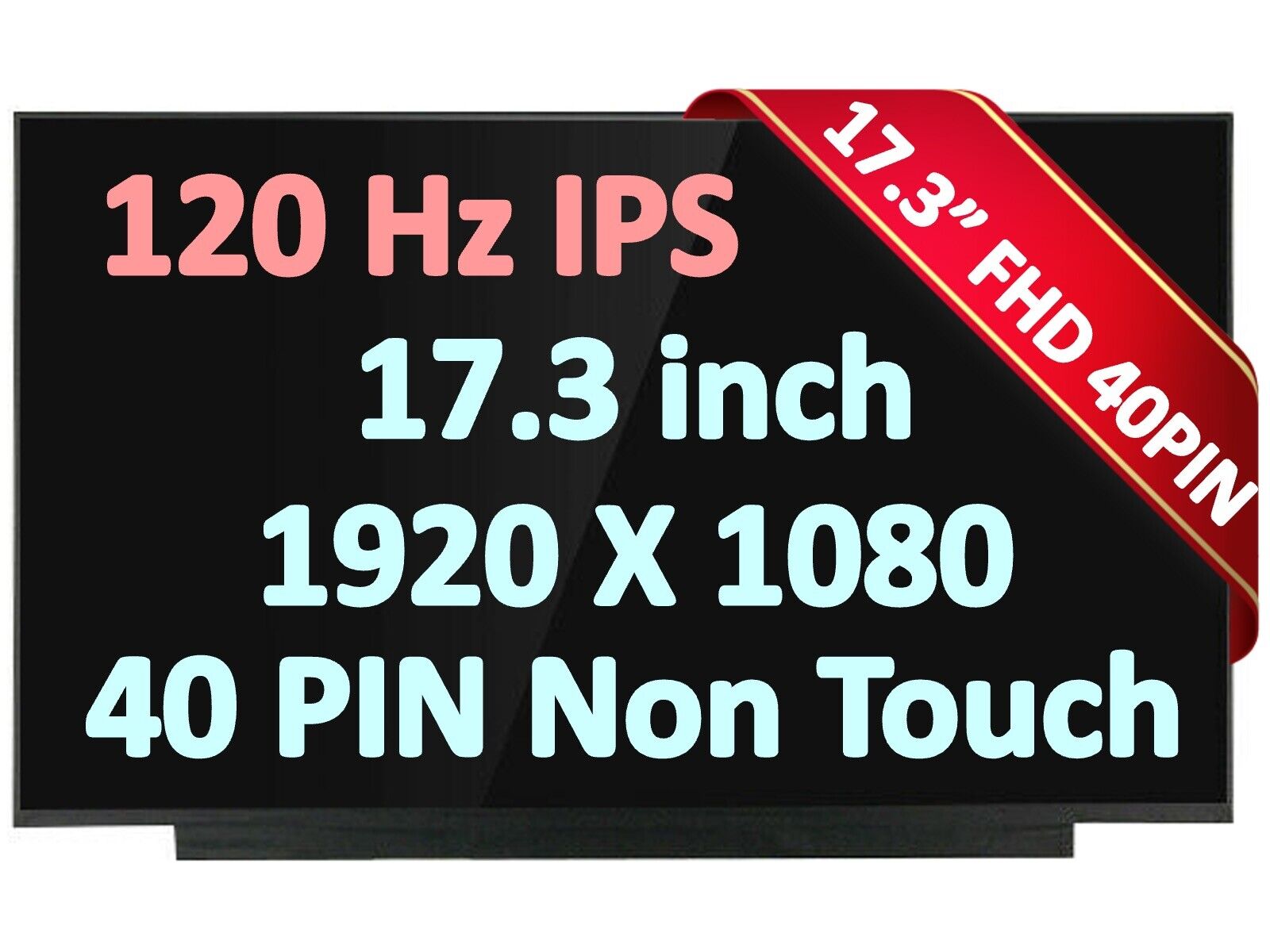 B173HAN04.7 laptop LED LCD Screen Matte FHD 1920x1080 Display 17.3 in WUXGA
