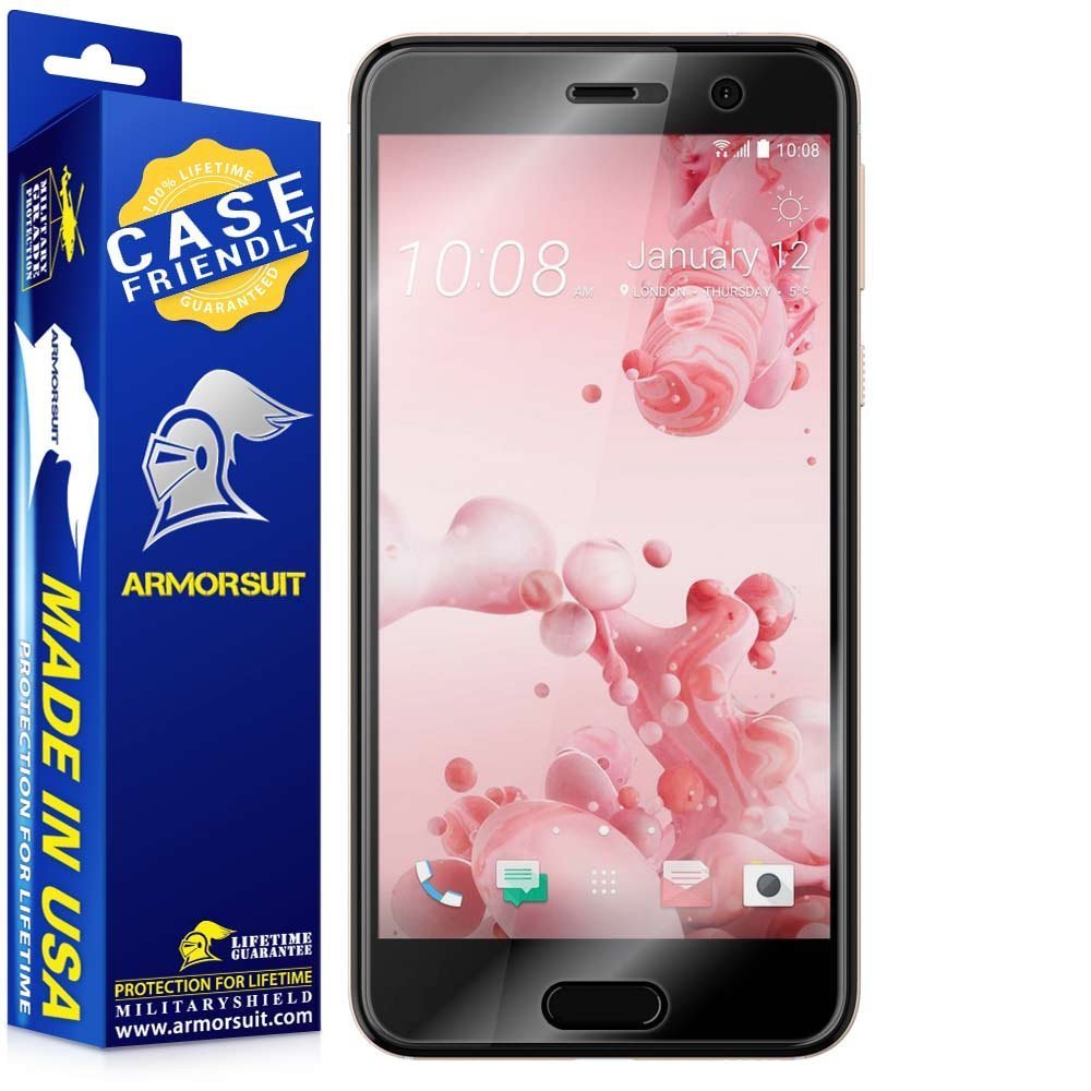 [2-Pack] ArmorSuit MilitaryShield HTC U Play CaseFriendly Screen Protector