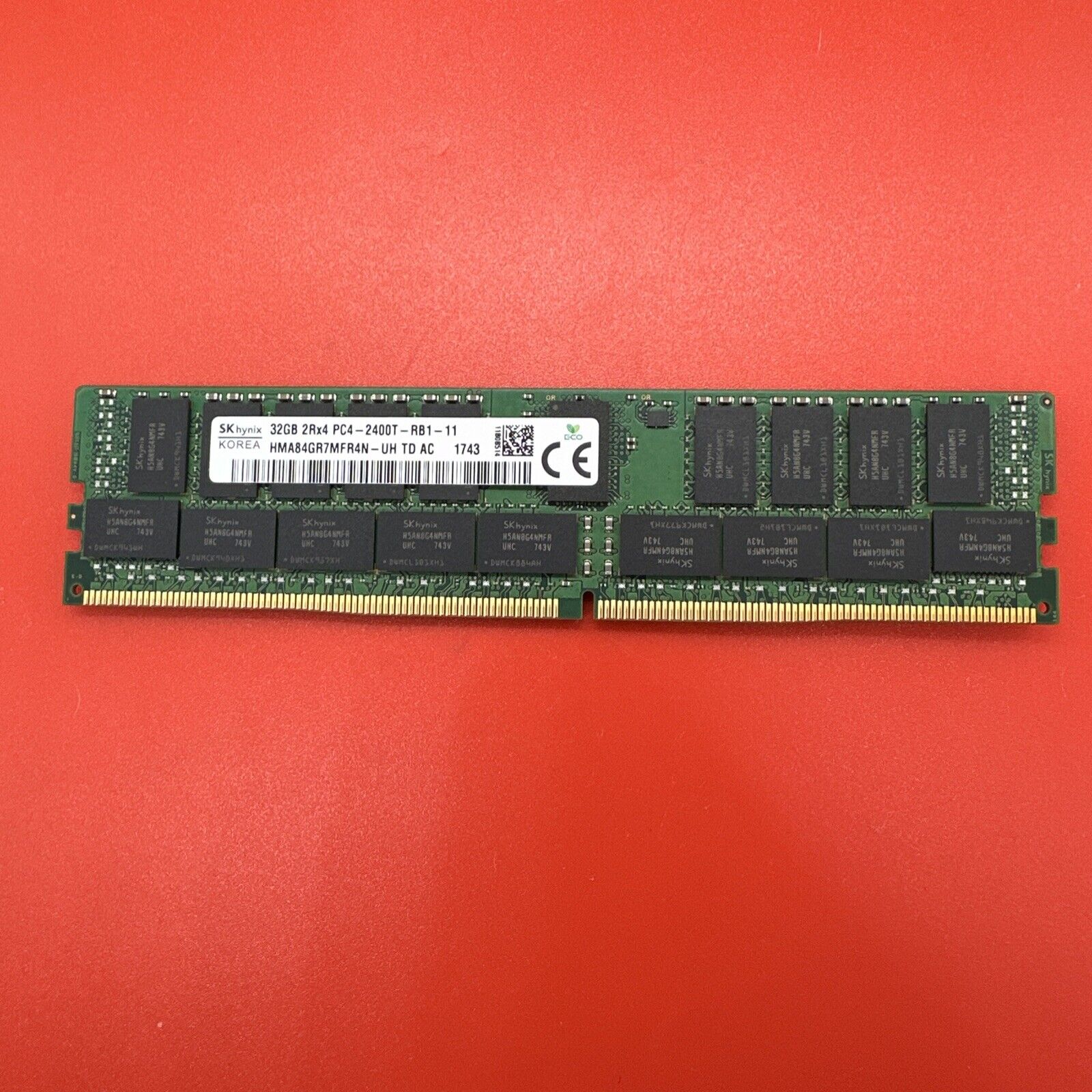 32GB 2Rx4 PC4-2400T Hynix HMA84GR7MFR4N-UH Server Memory