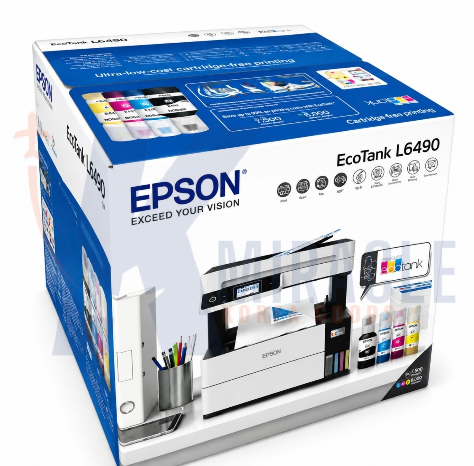 Epson EcoTank Pro L6490 All-in-One Color Inkjet Printer GENUINE / New / Express