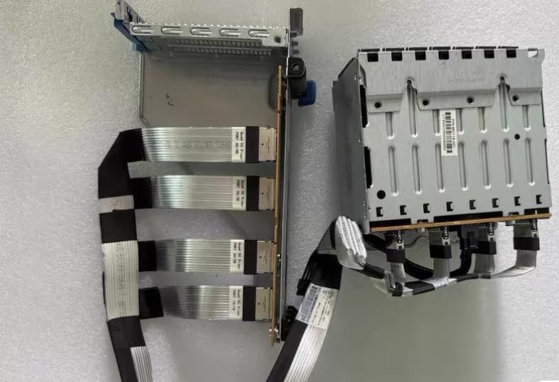 HP DL380 G10 U.2 Expansion Kit Backplane Cage Expansion Card 872971-001 851408-0