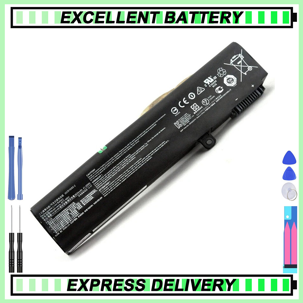 Laptop Battery for MSI BTY-M6H Alpha 15 A4DE GE62 2QE-036BE GP75 Leopard PE62 7R