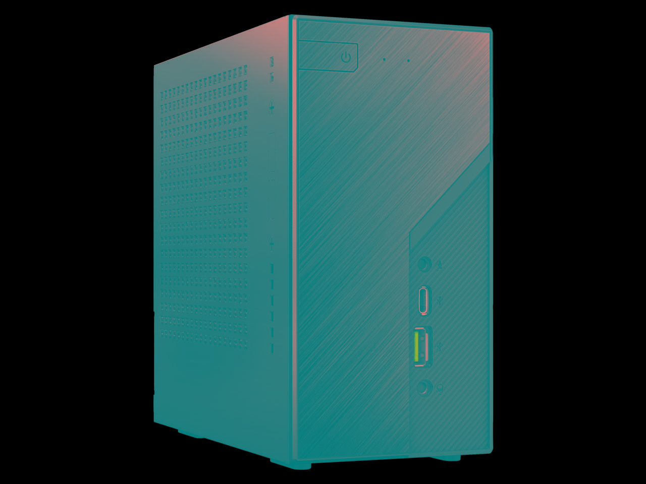 ASRock DESKMINIB760W/B/BB/BOX/US Barebone PC
