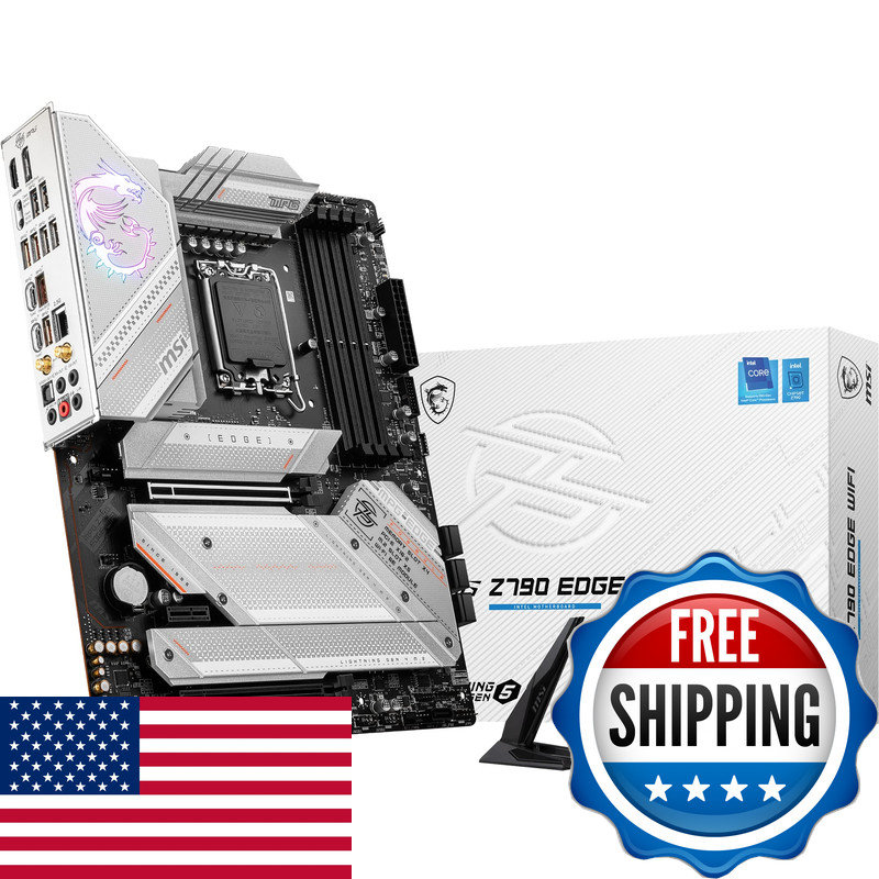Msi Mpg Z790 Edge Wifi Gaming Motherboard Supports 12Th/13Th Gen Intel