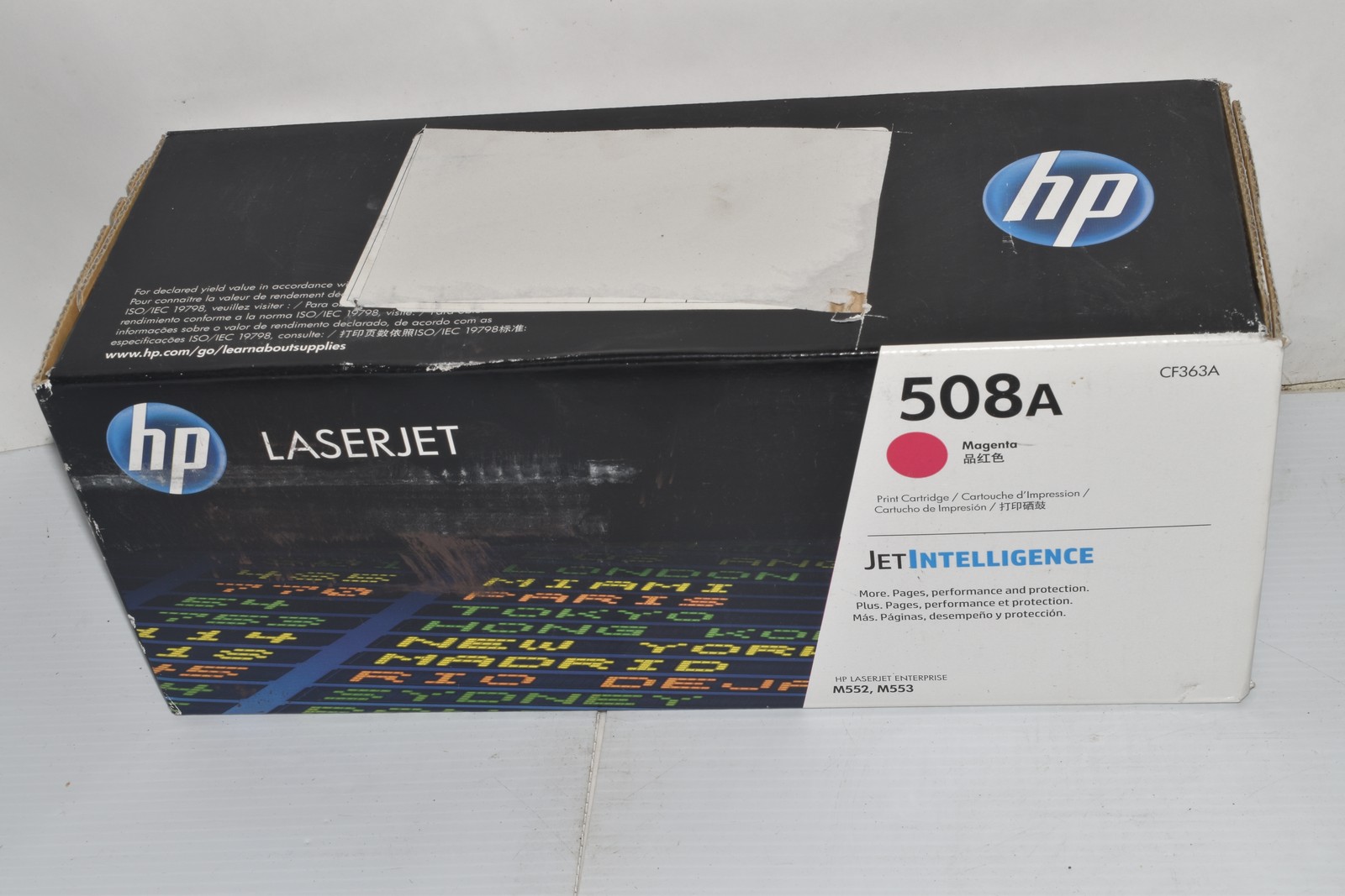HP 508A (CF363A) Magenta Toner Cartridge  (#3884)