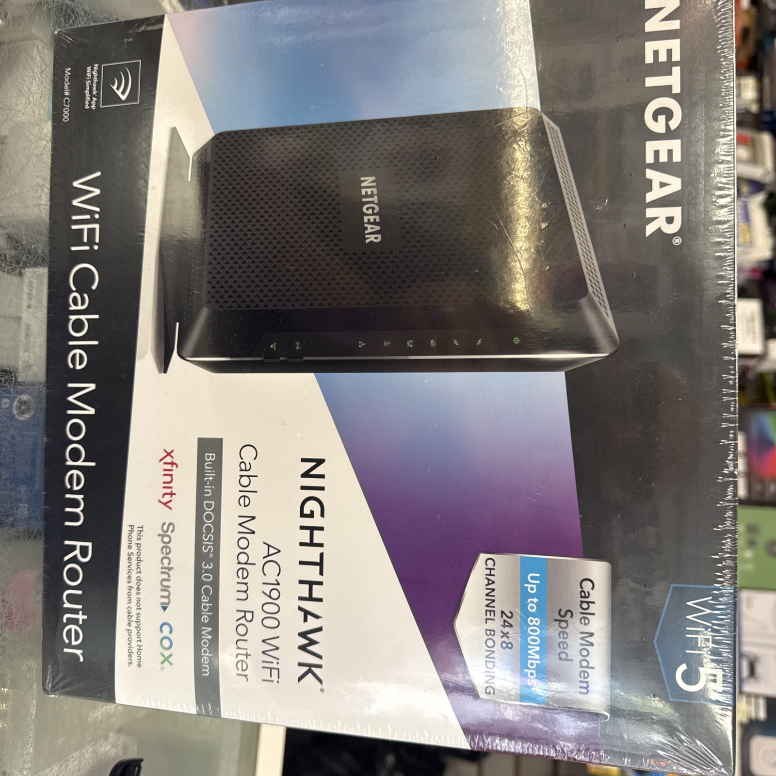 Netgear WiFi 5 ( WiFi cable modern router) sealed brand new 