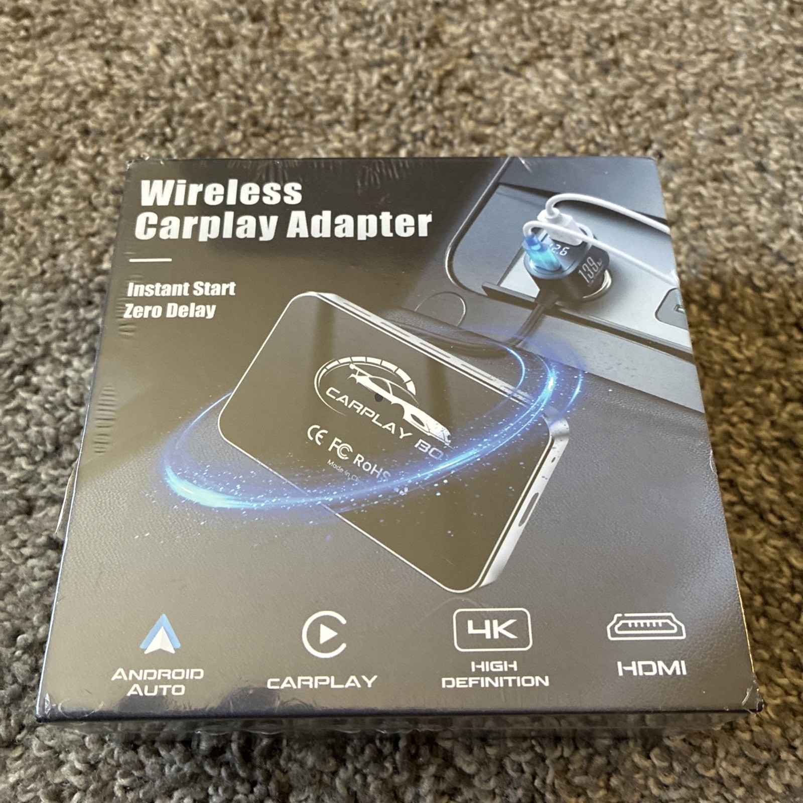AI Box Wireless CarPlay Auto Adapter  - New 