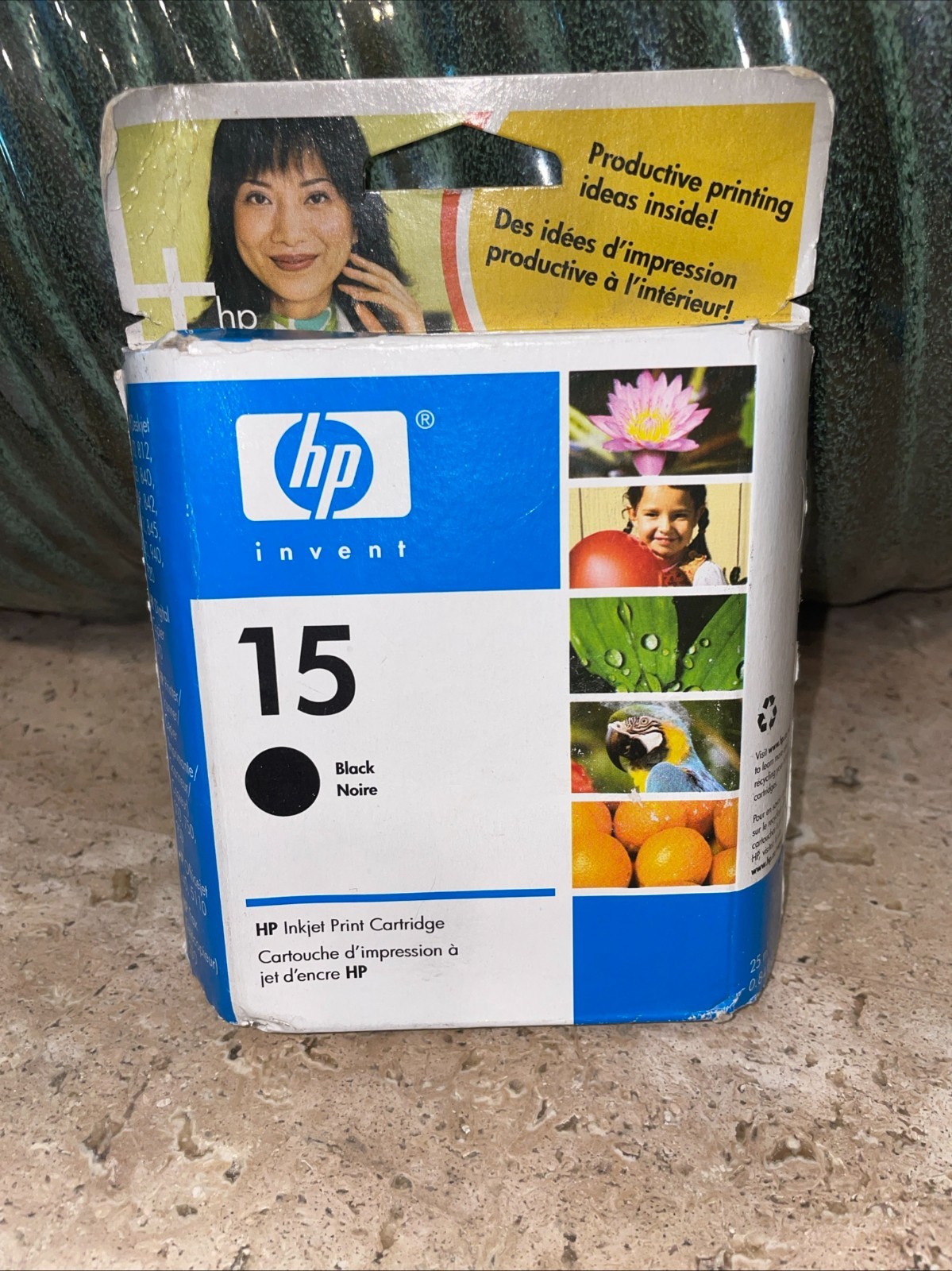 HP INVENT 15 BLACK INKJET PRINT CARTRIDGE BNIB