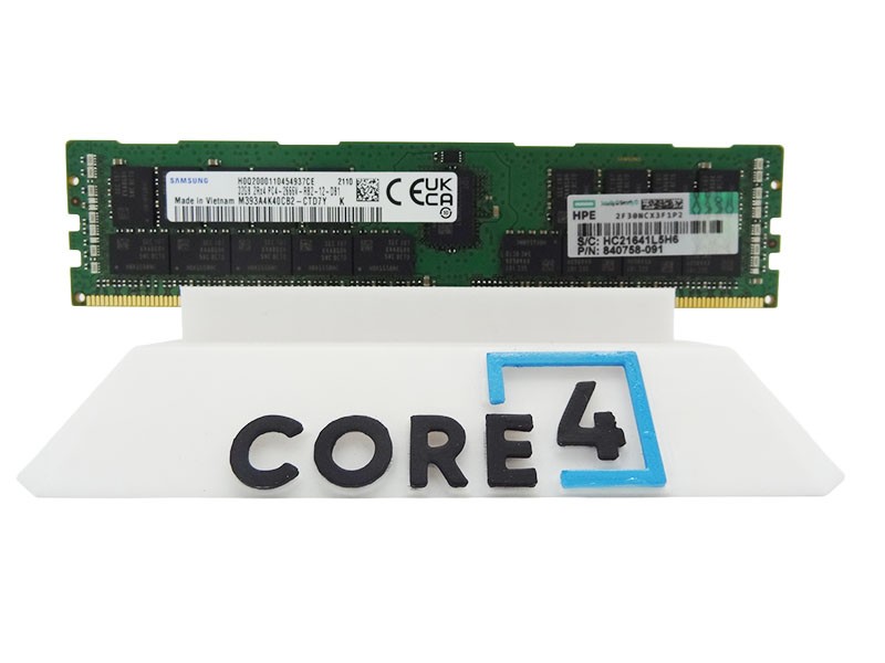 HP 840758-091 32GB (1X32GB) 2RX4 PC4-2666V - 815100-B21, 850881-001, 840758-09S