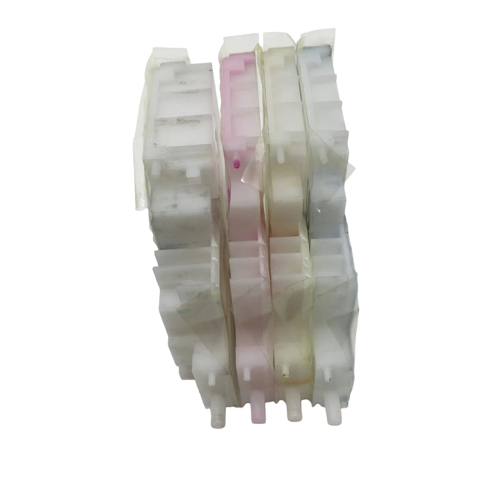1 Black 3 Color Cis Ink Tank Fits For Epson EcoTank L4166 ET-2851 ET-3800 L4159