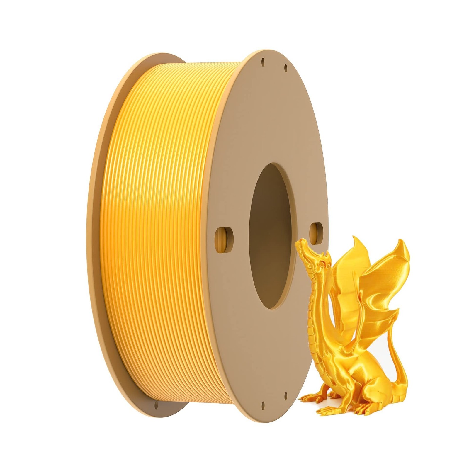 PLA+ 3D Printer Filament 1.75mm No Tangle, Neatly Wound Filament Net Weight 2...
