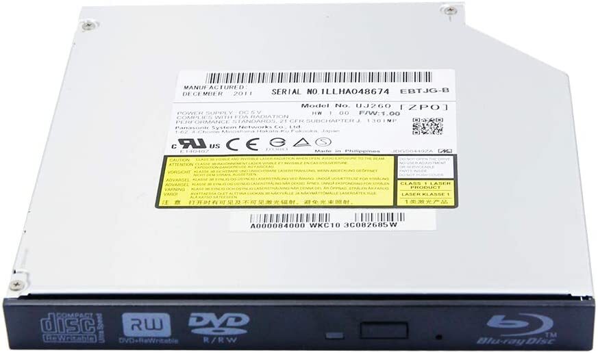Blu-ray Burner Optical Drive UJ260 UJ-260 Fit for Dell Optiplex 7020 3060 3050