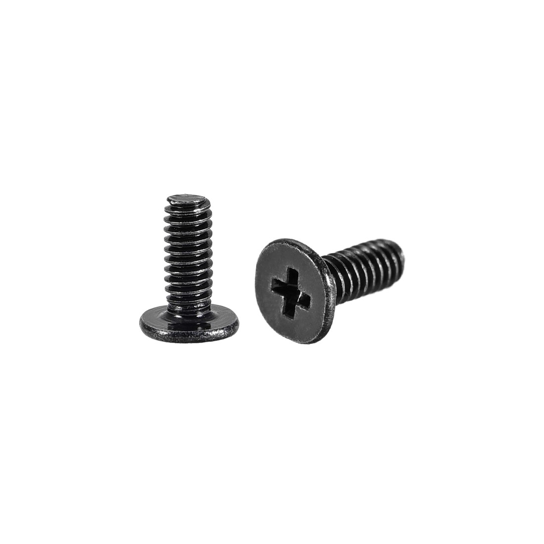 M2 x 5mm Laptop Notebook Computer Screws Phillips Head Screw Black 50pcs
