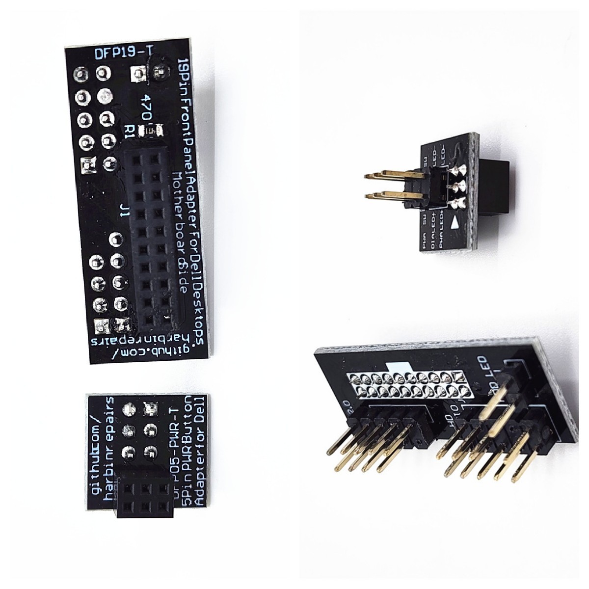 Front Panel Adapter Kit For Dell Optiplex 7010 9010 7020 9020 & Precision T1700