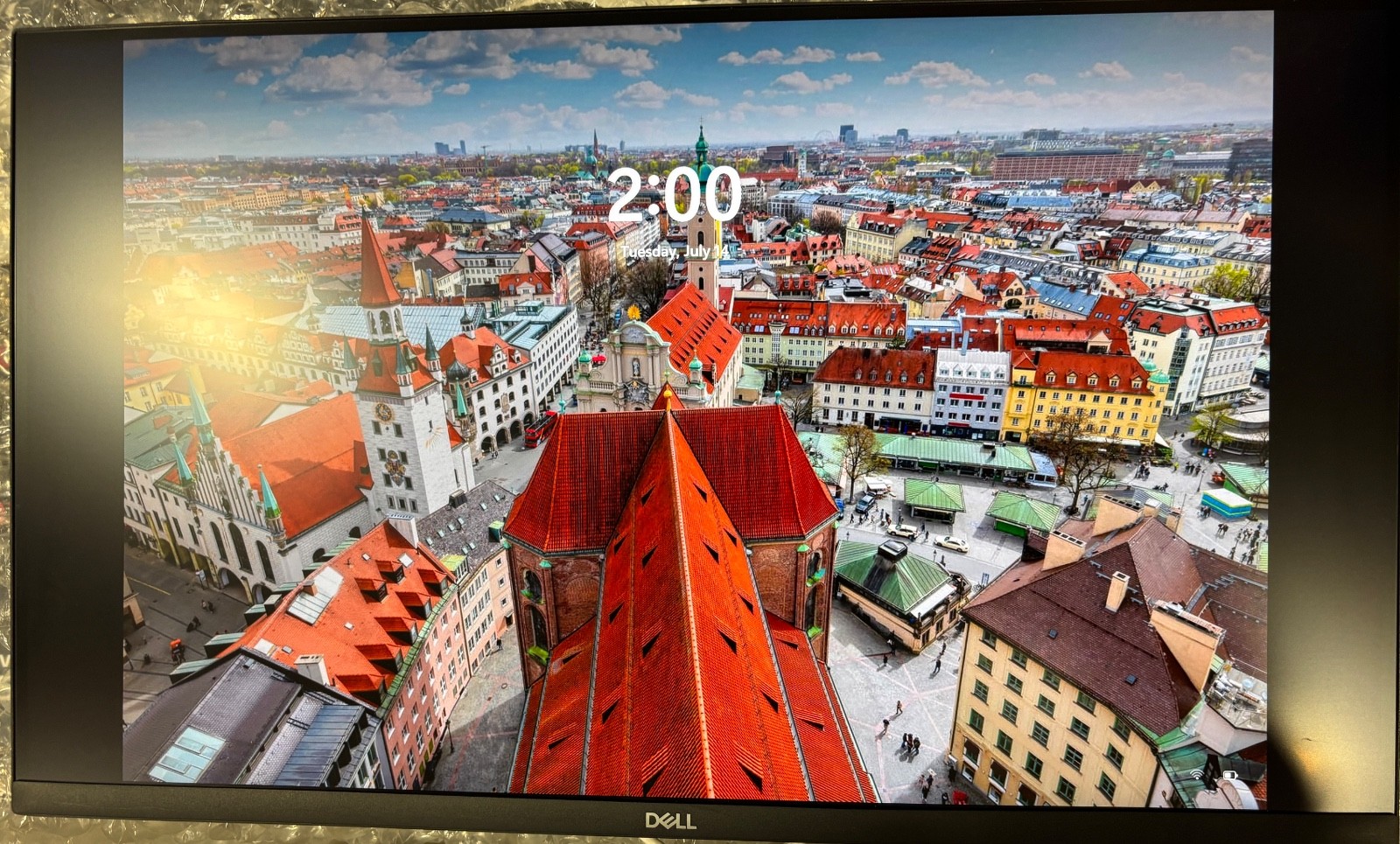 Dell S2722QC 27 inch 4K UHD Monitor - SCRATCHED (#358)