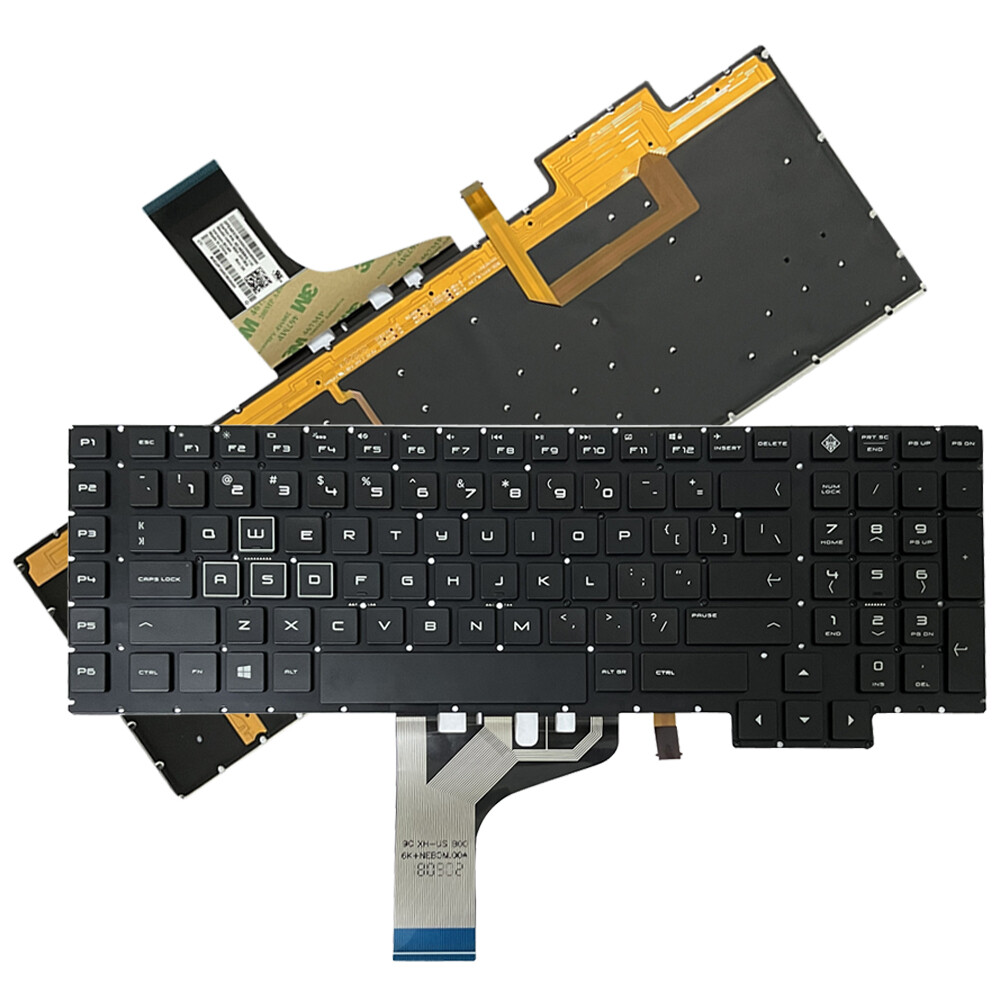 US Backlit Keyboard For HP Omen 17-AN 17-an053nr 17-an110nr 17-an120nr NSK-XH1BQ