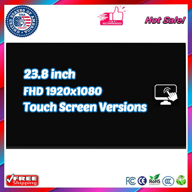for HP 24-f0066a 24-f0066nt 24-f0067a 24-f0067c LCD Touch Screen 23.8
