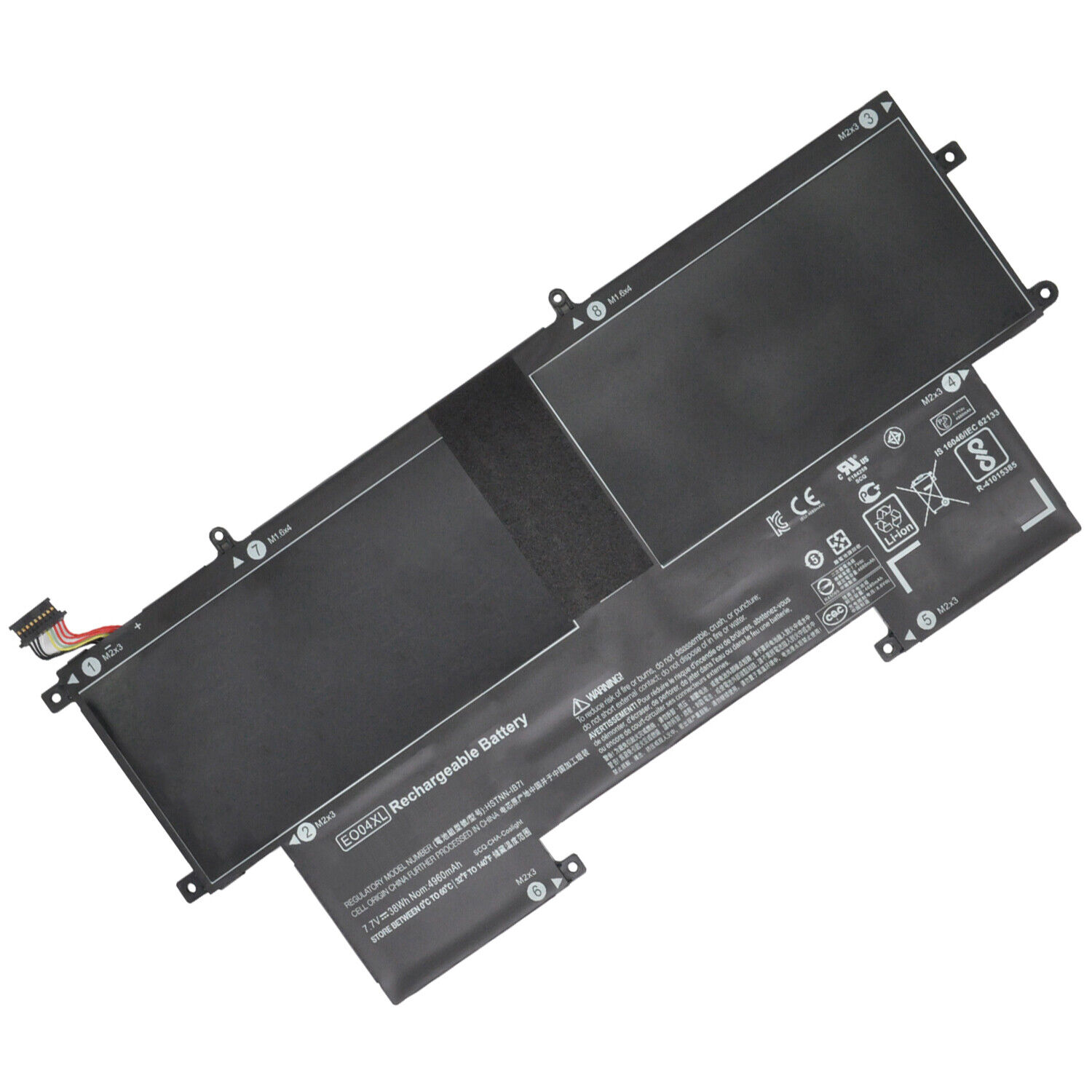 US Genuine EO04XL battery for HP EliteBook Folio G1 Series HSTNN-I73C HSTNN-IB71