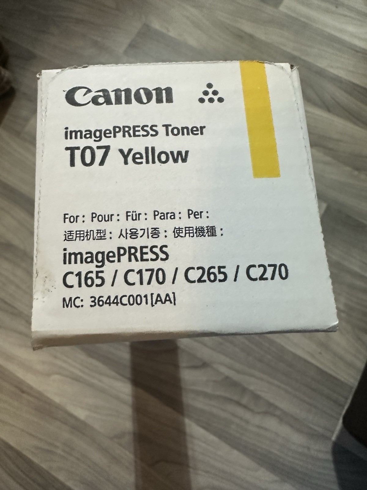 Canon New Orginal Genuine T07 T 07 C165 C170 C265 C276 New  