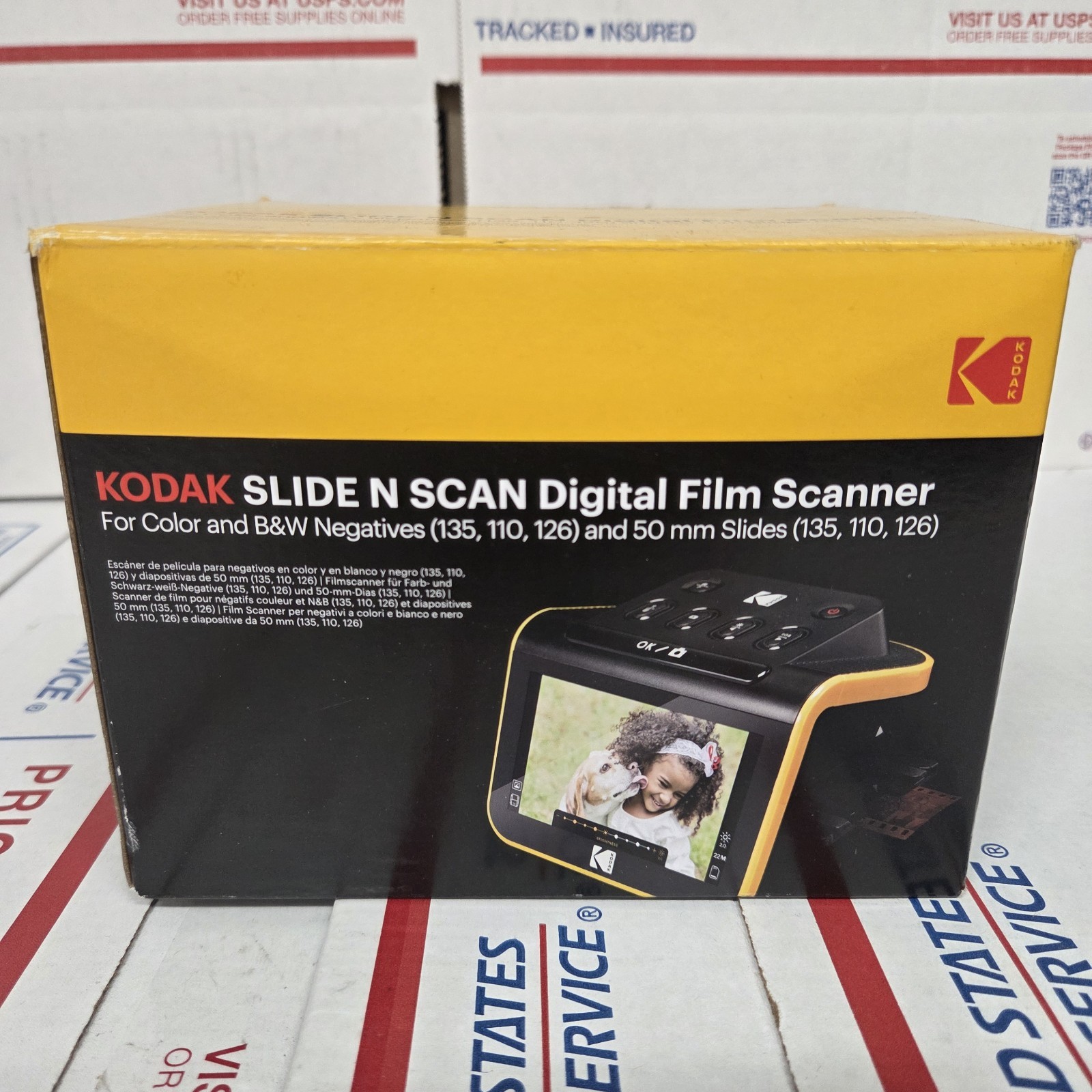 Kodak Slide N Scan Digital Film Scanner Color And B&W Negatives New Open Box 