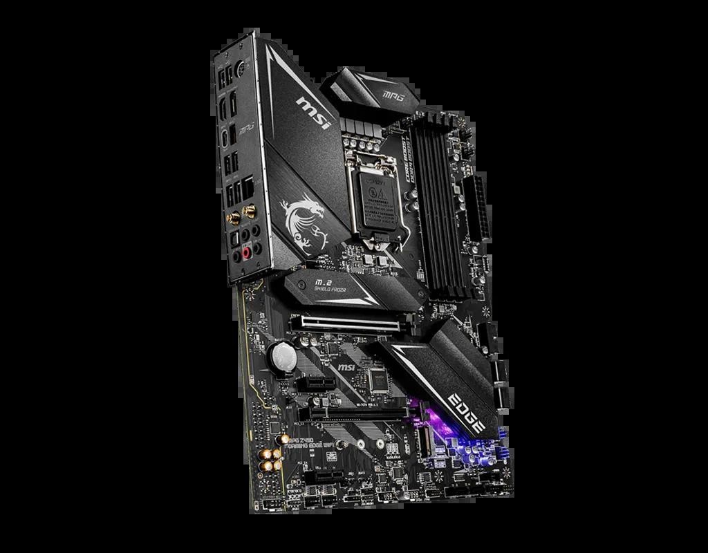 MSI MPG Z490 ATX Gaming Motherboard WiFi LGA 1200 Dual M.2 Tested