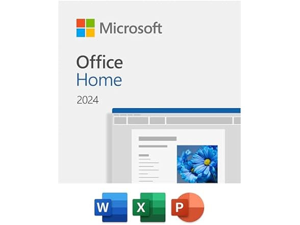 Microsoft Office Home 2024 One time purchase, 1 Device, Windows 10/11, Mac