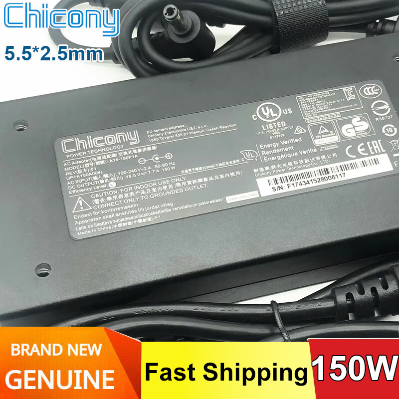 A14-150P1A Original Chicony 19.5V7.7A 150W Power Adapter A150A021P A17-150P2A