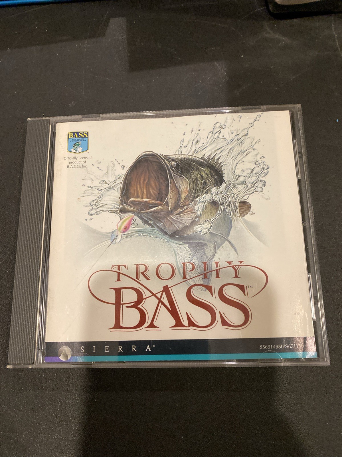 Vintage Sierra Trophy Bass PC Windows 3.1/95 CD-ROM Computer Video Game