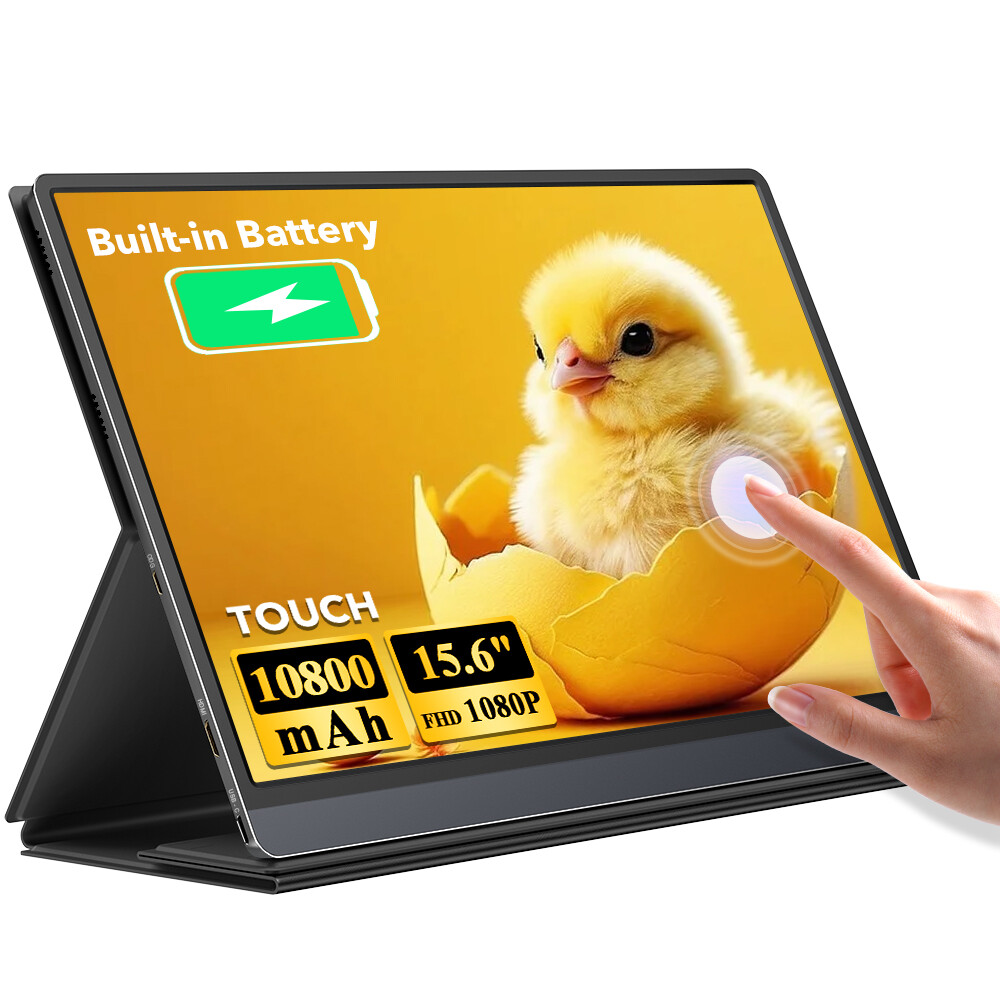 UPERFECT 120Hz Portable Monitor Touchscreen USB C Screen Monitor 15.6" 1920x1080