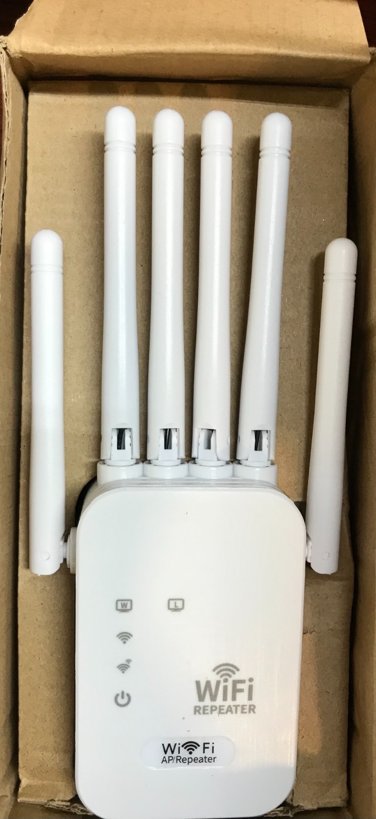 Wireless-N WiFi Repeater 300M Range Extender Signal Booster Open Box NEW