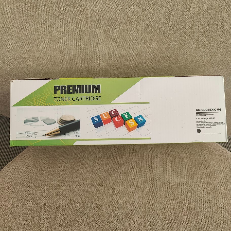 Replacement Toner for Canon 055 055H w/Chip ImageCLASS MF742Cdw + more