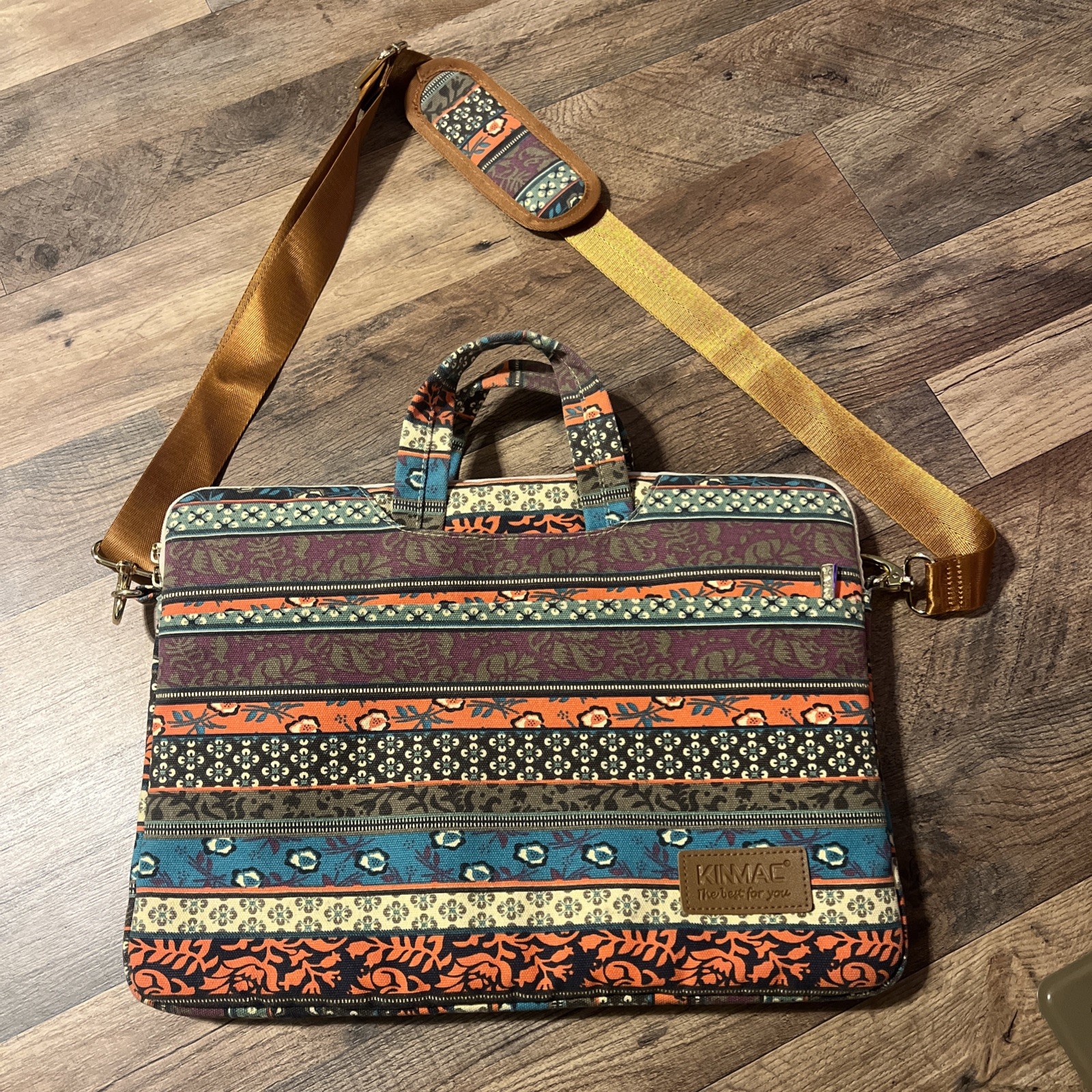 Kinmac Bohemian Water-resistant Laptop Shoulder Bag 16x12"