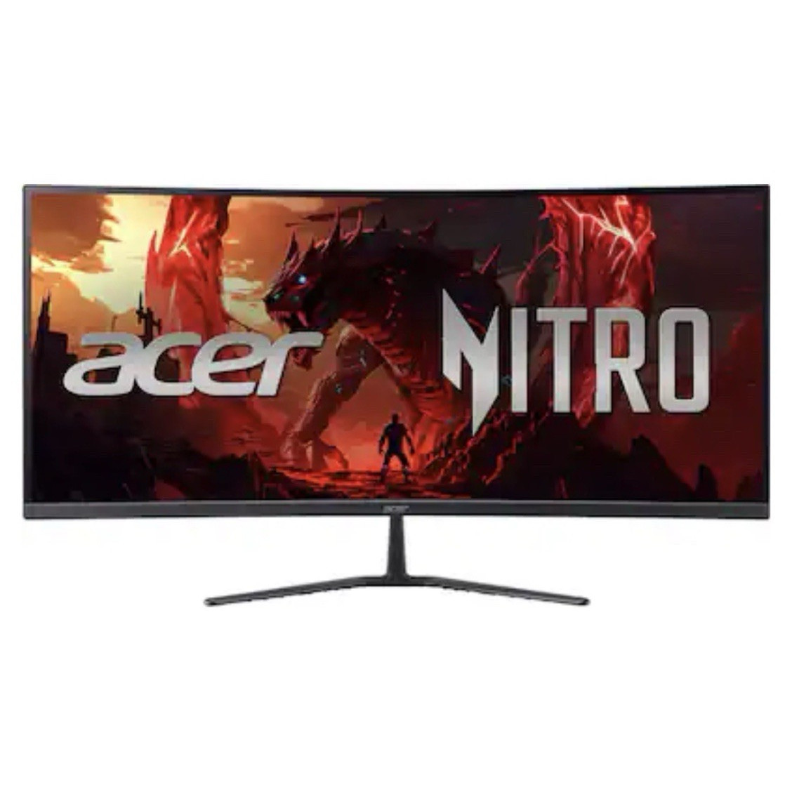 Acer - Nitro ED340CUR Gaming 34” 1500R 21:9 Curved QHD 200Hz