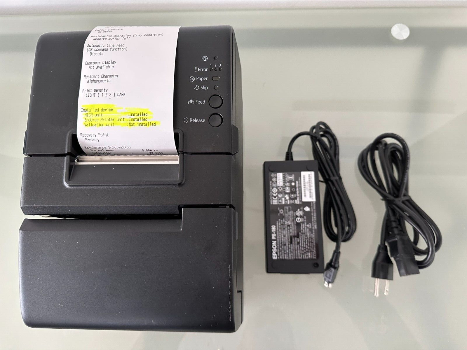Epson TM-H6000V (M253B & C31CG62032) Eth/USB/Ser/MICR/Endorsement POS Printer 