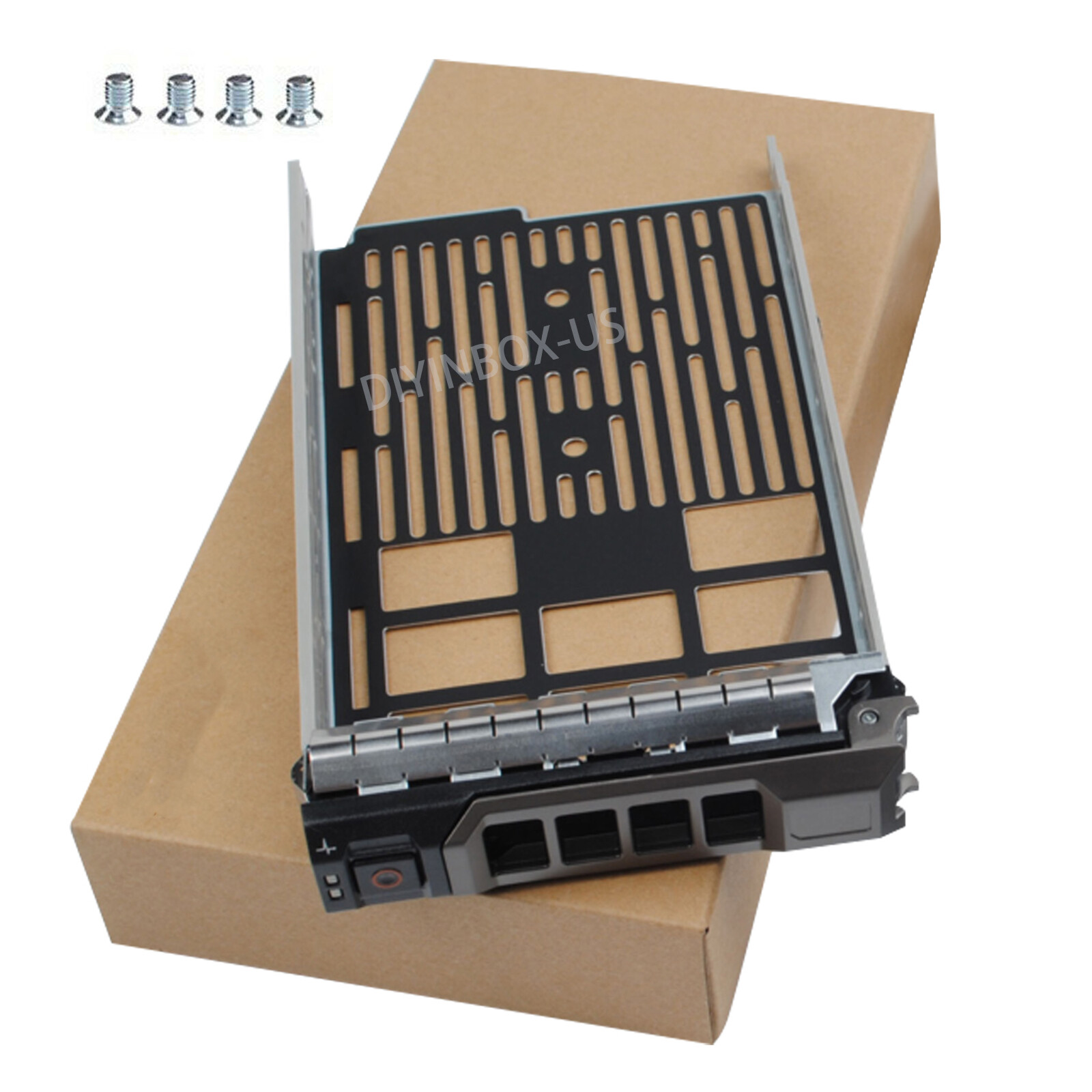 Dell 3.5" LFF SAS SATA HDD Drive Caddy Try For Dell PowerEdge R730 R720 R520