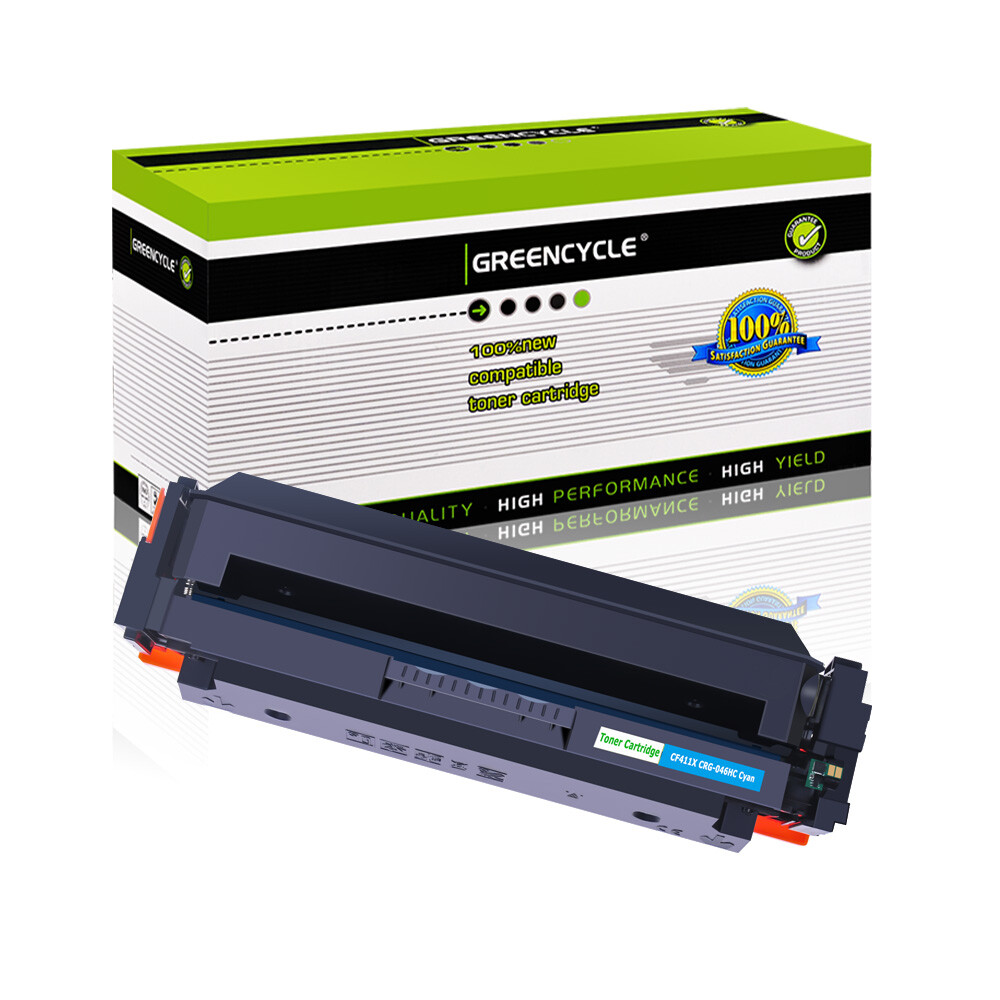 1-4 Pack CF411X 477X Cyan Toner Cartridge for HP LaserJet Pro MFP M477fn M477fdn