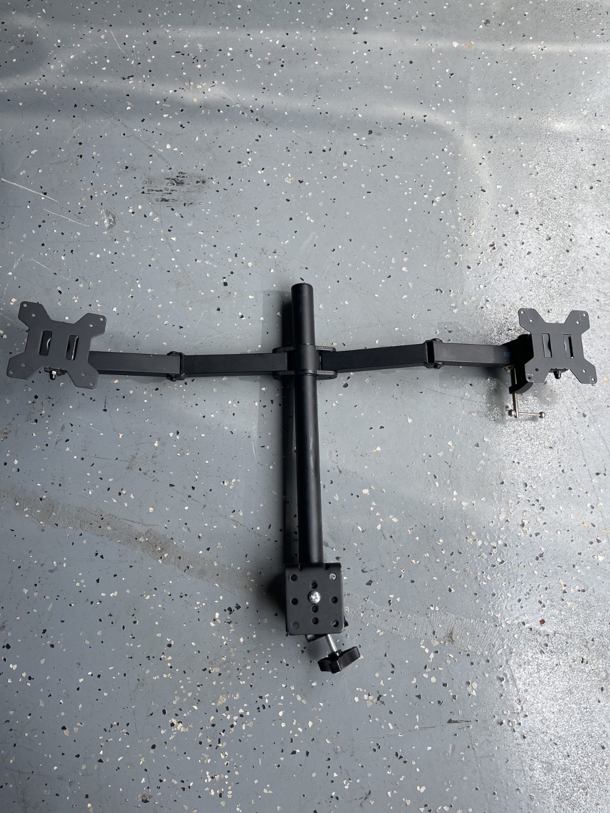 VIVO STAND-V002 Dual Monitor Desk Mount - Black