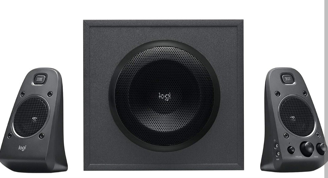 Logitech 980-001258 Z625 45W THX Sound 2.1 Speaker System - Black
