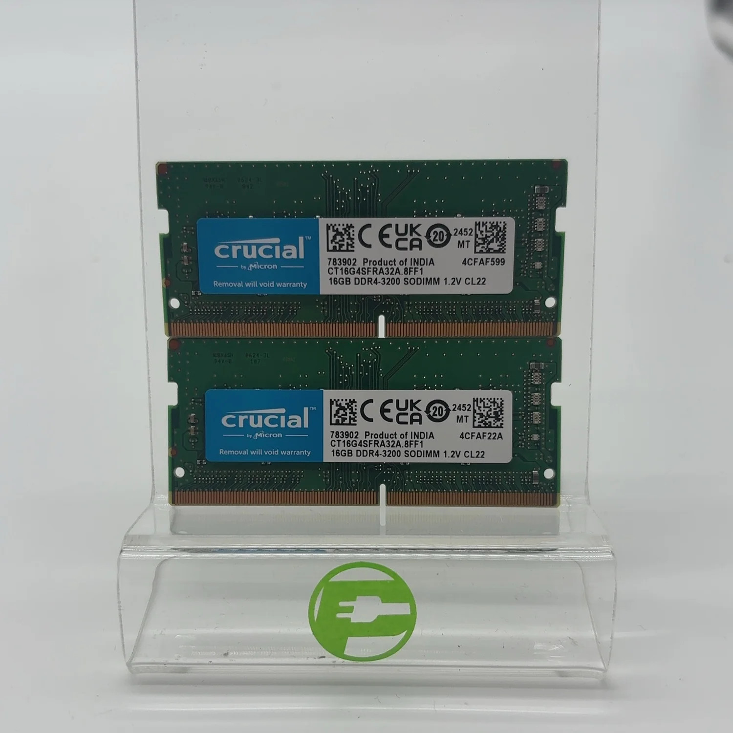 Crucial Laptop Ram 32GB (2x16GB) RAM DDR4 3200MHz CT16G4SFRA32A