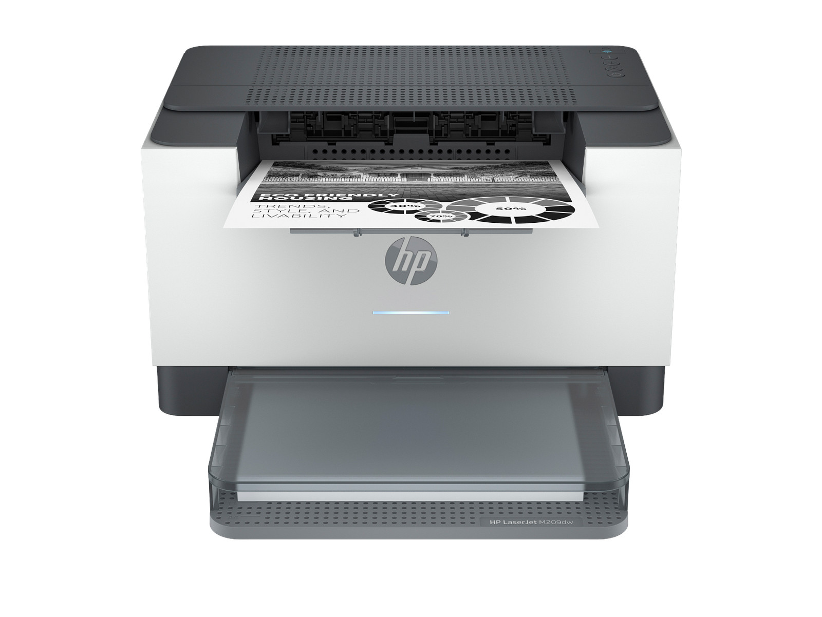 HP LaserJet M209dw Laser Printer, Black And White Mobile Print Up to 20,000