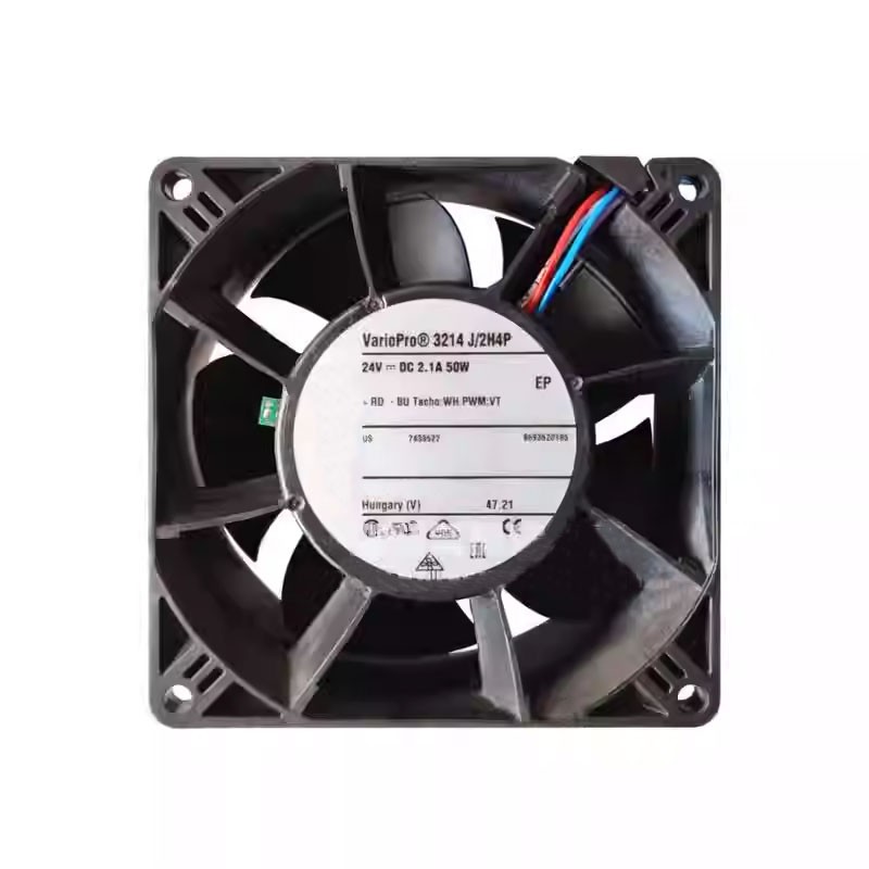 1PC New 4-Wire 92*92*38mm 24VDC 2.1A 50W 3214J/2H4P Cooling Fan