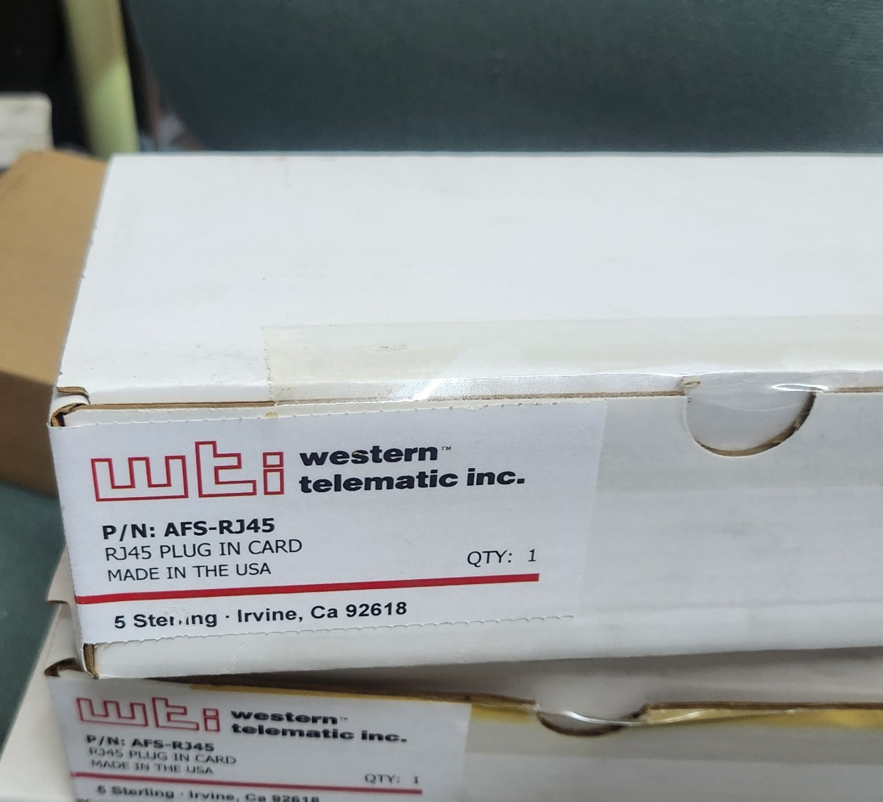 WTI AFS-RJ45 Plug In Card - NEW