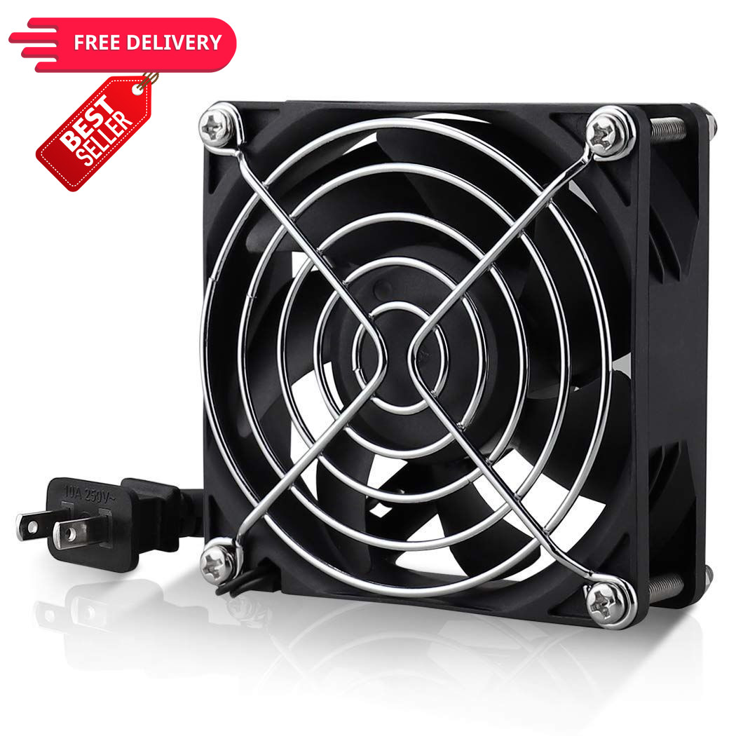 Wathai 80mm EC Axial Fan AC 110V 120V Brushless Cooling x 80x25mm